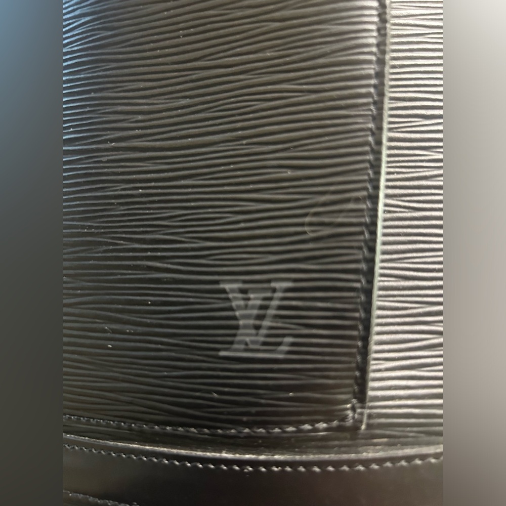 Louis Vuitton LV Black Epi Gobelins Backpack Bag Unisex Vintage Modern - Picture 6 of 15